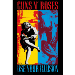 Guns n Roses - Illusion multifärg