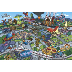 The Simpsons - Town multifärg