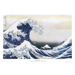 Hokusai - Great Wave Of Kanagawa multifärg