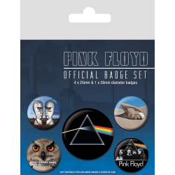 Knappsats - Badge Pack - Pink Floyd multifärg