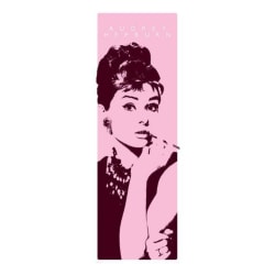 Plakat - Audrey Hepburn - Cigarello (dørplakat) - Multicolor