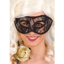 Ansiktsmask - Black lace mask multifärg