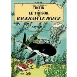 Poster - Tintin Le tresor de Rackham le Rouge - Rackham den Röde multifärg