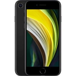 iPhone SE 2020 64GB Svart Grade A Refurbished