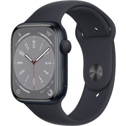 Apple Watch 8 Aluminium 45mm WiFi Svart Grade B Used