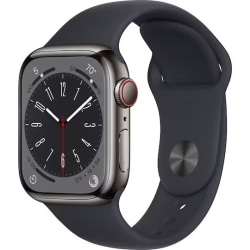 Apple Watch 8 Aluminium 41mm eSIM Svart Grade A Used