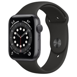 Apple Watch 6 Aluminium 44mm WiFi Svart Grade B Used