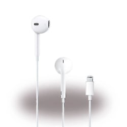 Apple Hörlurar Med Kabel Mmtn2zm/a Lightning Earpods Stereo Hörlurar Iphone 12 11/ Pro/ X Xs Xr /8/7 Ipad