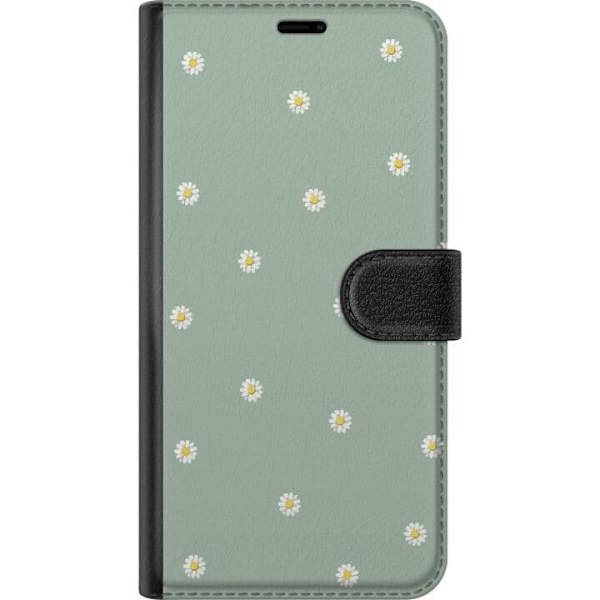 Plånboksfodral till Samsung Galaxy A40 med Prästkragar motiv