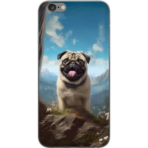 Mobilskal till Apple iPhone 6s Plus med Glad Hund motiv