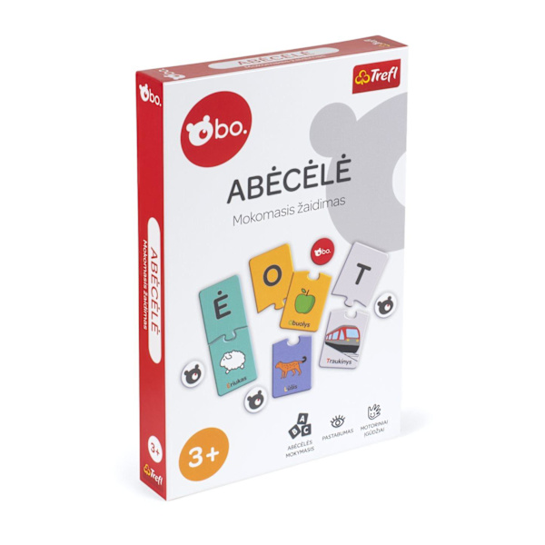 bo. Educational board game "Alphabet" (In Lithuanian lang.)
