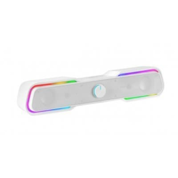 Mars Gaming MSBXW Bluetooth 5.0 Soundbar with RGB / AUX / 10W