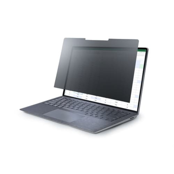 StarTech.com notebook privacy filter - 13.5" musta, Läpinäkyvä