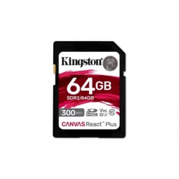 Karta pamięci SD 64GB Canvas React Plus 300/260 UHS-II U3