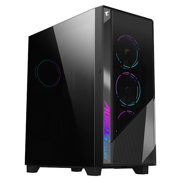 GIGABYTE GB-AC500G computer case Midi Tower Black Svart