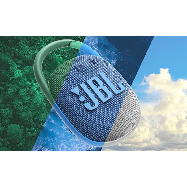 JBL CLIP 4 Bluetooth Wireless Speaker Eco Blue EU