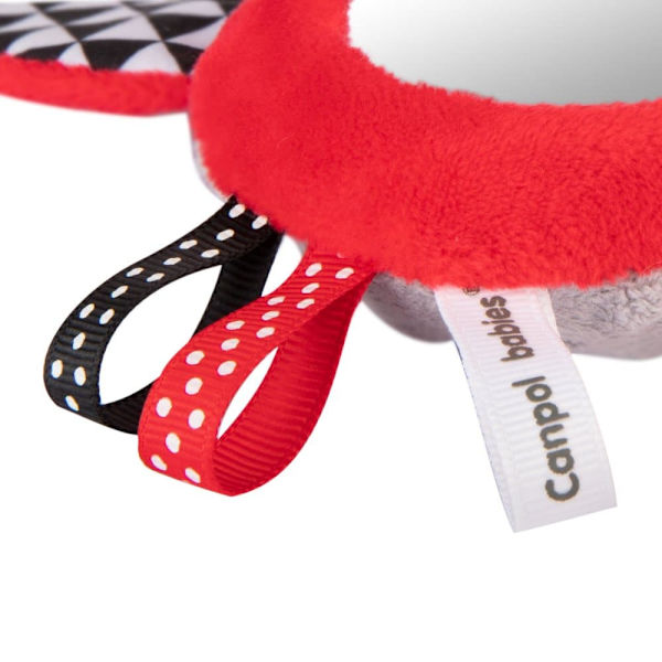 Canpol babies Soft Contrast Toy with Squeaker and Mirror SENSORY TOYS 68/080