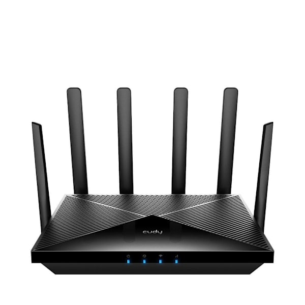 Cudy P5 wireless router Gigabit Ethernet Dual-band (2.4 GHz / 5 GHz) 5G Black Sort