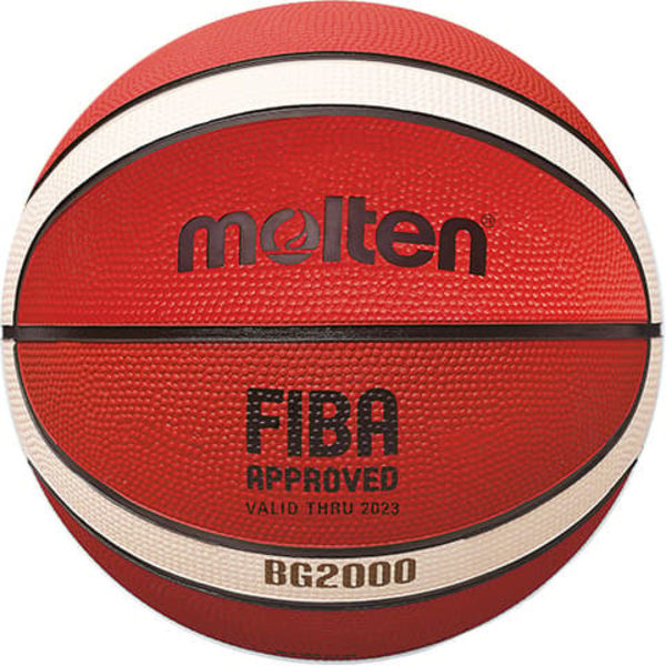 Basketball ball training MOLTEN B6G2000 FIBA rubber size 6