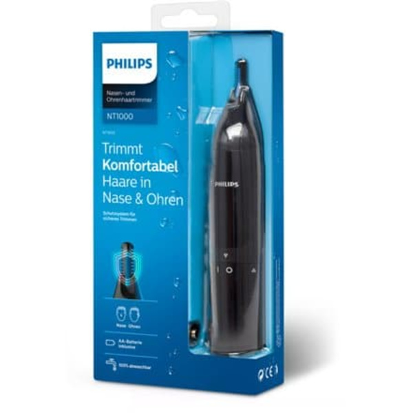 Philips Norelco NOSETRIMMER Series 1000 NT1650/16 hair trimmers/clipper Black