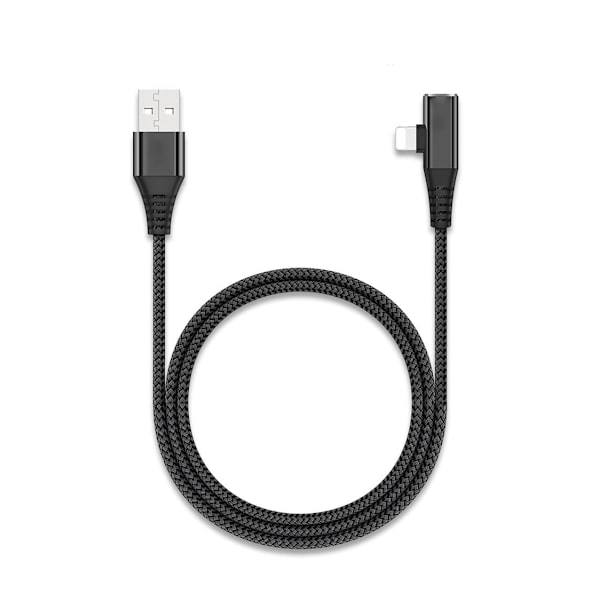 RoGer Lightning Data and Charging Cable with extra Lightning port (female) 1m