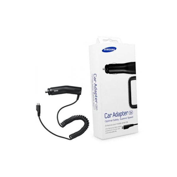 Incarcator auto Samsung, USB, negru, "ECA-U16CBEGSTD" (timbru verde 0.18 lei) musta