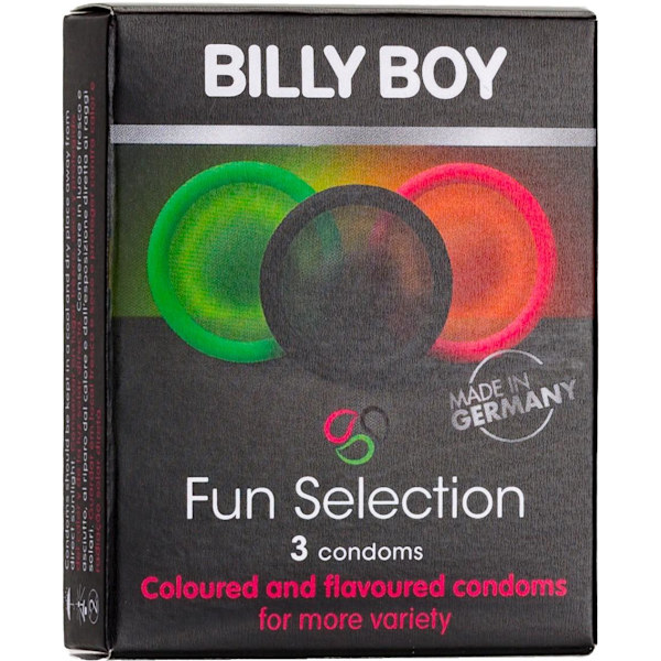 Billy Boy condom Fun Selection 3pcs