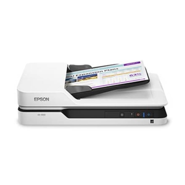 Epson skener WorkForce DS-1630/ A4/ 1200dpi/ USB Sort, Hvit