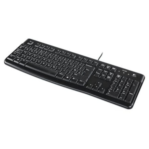 Logitech K120 Keyboard USB / RU Sort