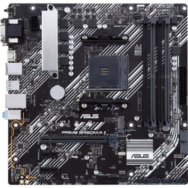 ASUS PRIME B450M-A II Socket AM4 micro ATX AMD  B450