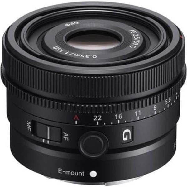 Sony FE 50mm f/2.5 G lens Sort
