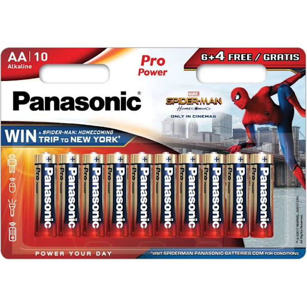 Panasonic Pro Power battery LR6PPG/10B (6+4pcs)
