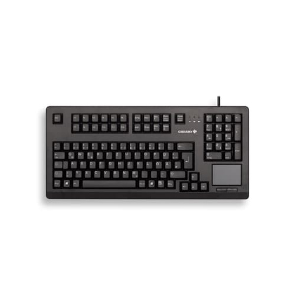 CHERRY TOUCHBOARD BLACK/KEYBOARD USB FRENCH Sort