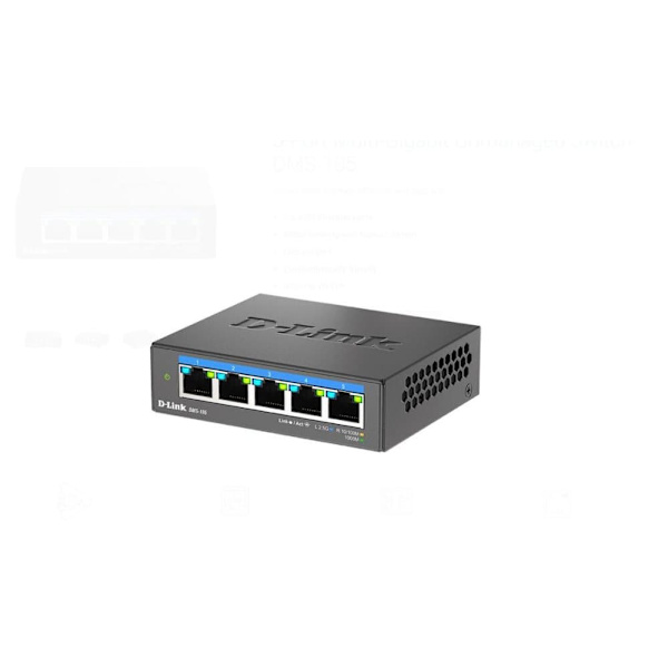 Przełącznik DMS-105 5x2.5GE Multigigabit Sort