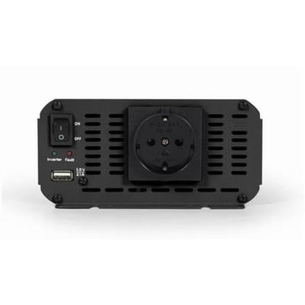 POWER INVERTER CAR 12V 1200W/EG-PWC1200-01 GEMBIRD Harmaa