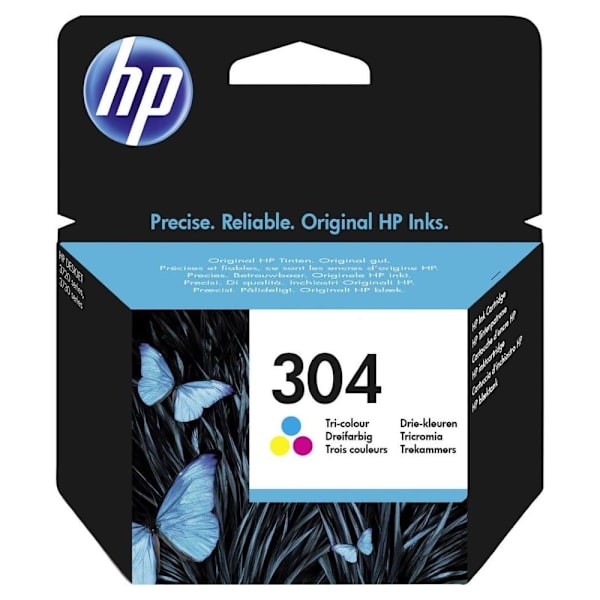 HP 304 Original Cyan, Magenta, Yellow