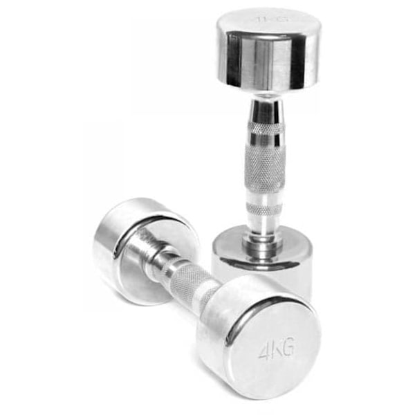 Chromed dumbbell TOORX MC-4 4kg