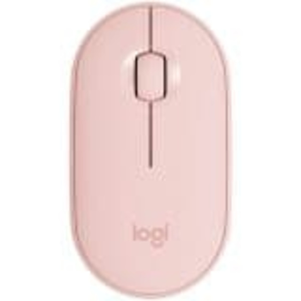 LOGITECH M350S Pebble 2 Bluetooth Mouse - TONAL ROSE