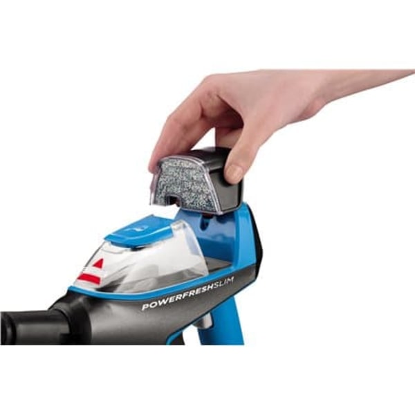 Bissell PowerFresh SlimSteam Upright steam cleaner 1500 W Blue, Titanium
