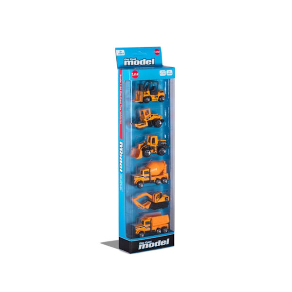 ROGer Construction Machinery Set 6pcs