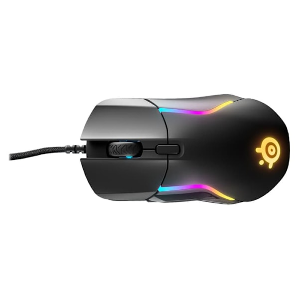 SteelSeries Rival 5 Mouse Sort, Grå