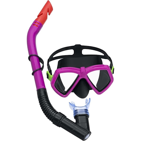 Diving Set Mask with Tube Pink 24070