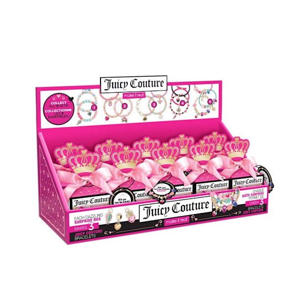 MAKE IT REAL Juicy Couture Dazzling Surprise Box DIY jewelry set