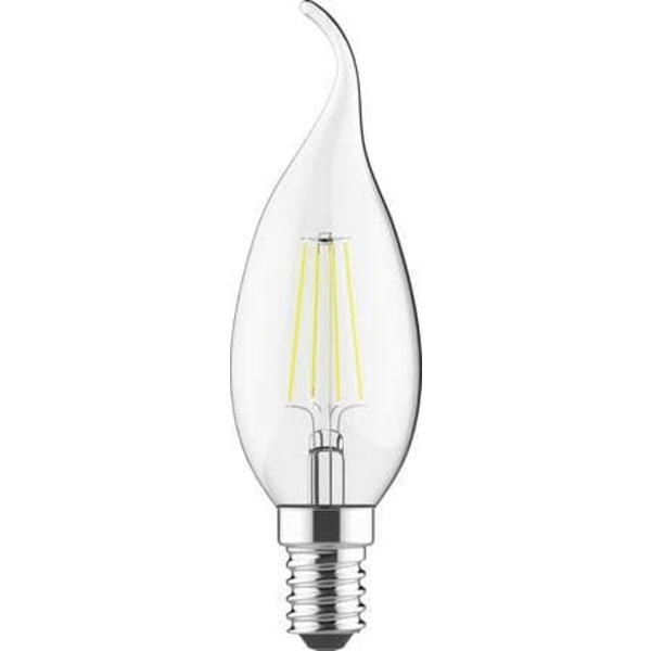 LEDURO LED BULB C35 ar liesmu 4W 400lm