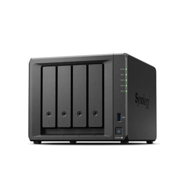 Synology DiskStation DS923+ NAS/storage server Tower Ryzen Embedded R1600 4 GB DDR4L 0 TB DiskStation Manager Black Sort