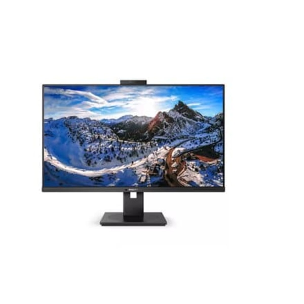 Philips | LCD monitor with USB-C Dock | 326P1H/00 | 31.5 " | IPS | QHD | 16:9 | 75 Hz | 4 ms | 2560 x 1440 pixels | 350 cd/m² | HDMI ports quantity 2 musta