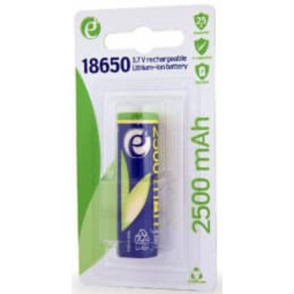 Baterija Energenie Lithium-ion 18650 (10C) 2500 mAh