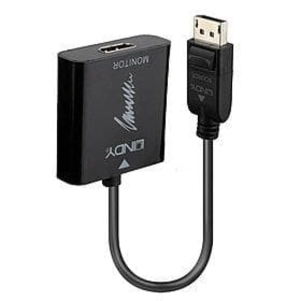 Adaptor Lindy DisplayPort 1.2 - HDMI 2.0, "LY-41068" (timbru verde 0.08 lei)