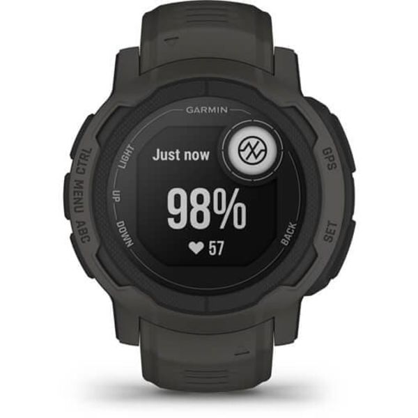 Garmin Instinct 2 2.29 cm (0.9") MIP 45 mm Digital 176 x 176 pixels Graphite GPS (satellite)