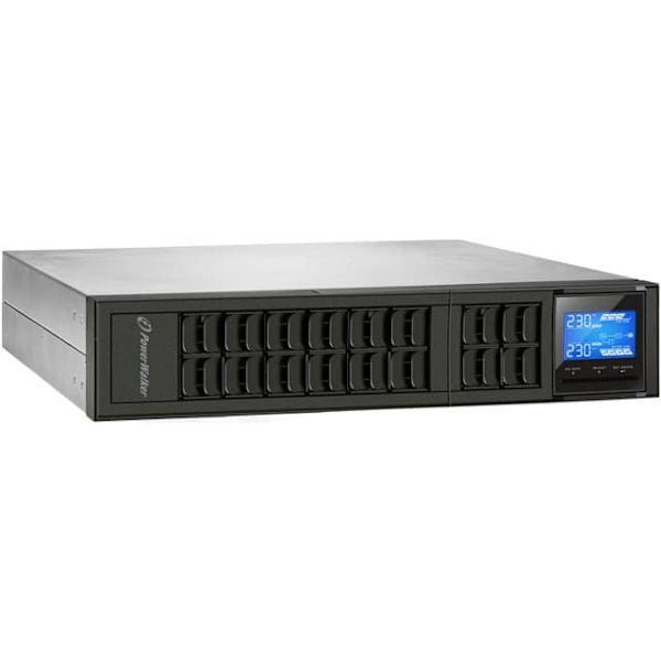 PowerWalker VFI 1000CRM LCD Double-conversion (Online) 1 kVA 800 W 3 AC outlet(s)
